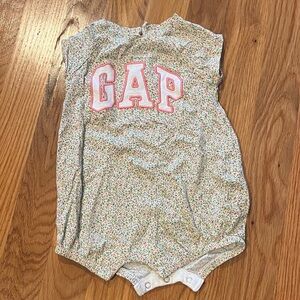 GAP Multicolor Floral Baby Romper